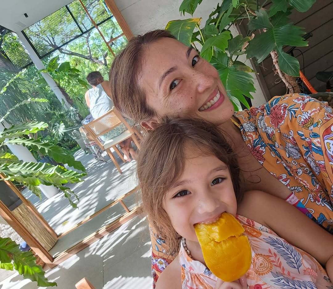 Solenn with Tili